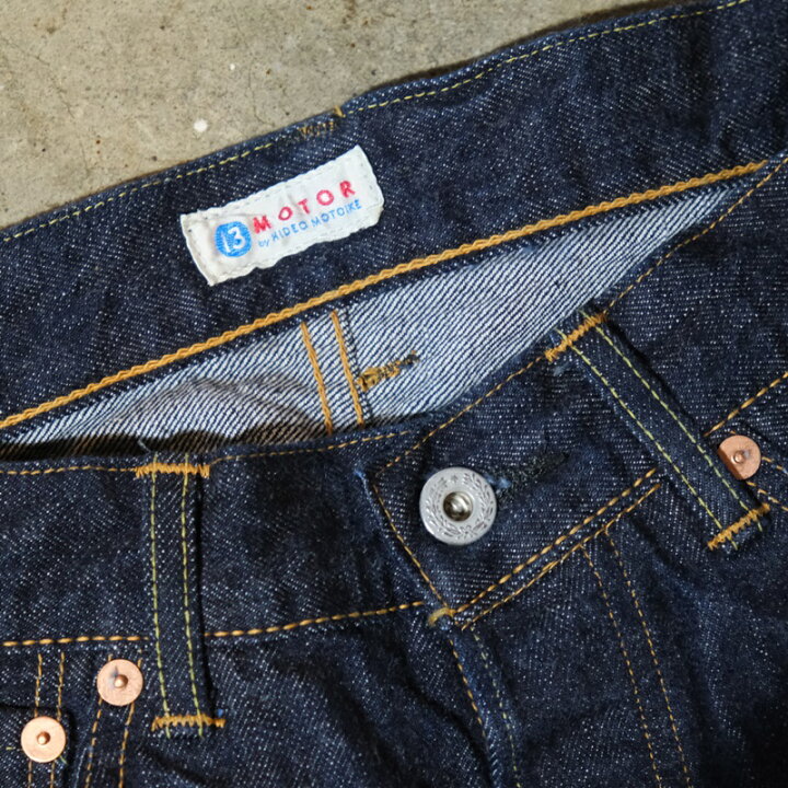 楽天市場】MOTOR NEW VINTAGE (モーター)【13oz. 47 MODEL DENIM  