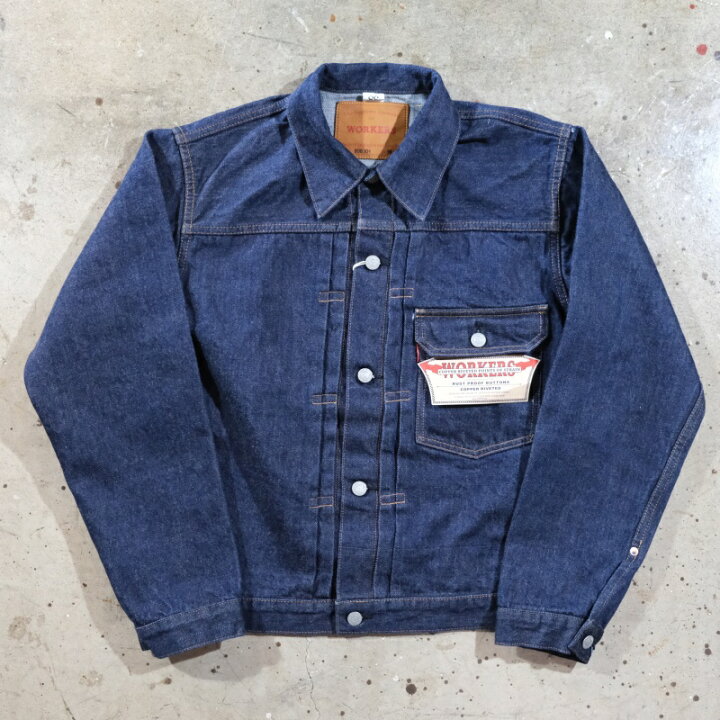 楽天市場】WORKERS ワーカーズ【Lot 806 XH】デニムジャケット Gジャン 