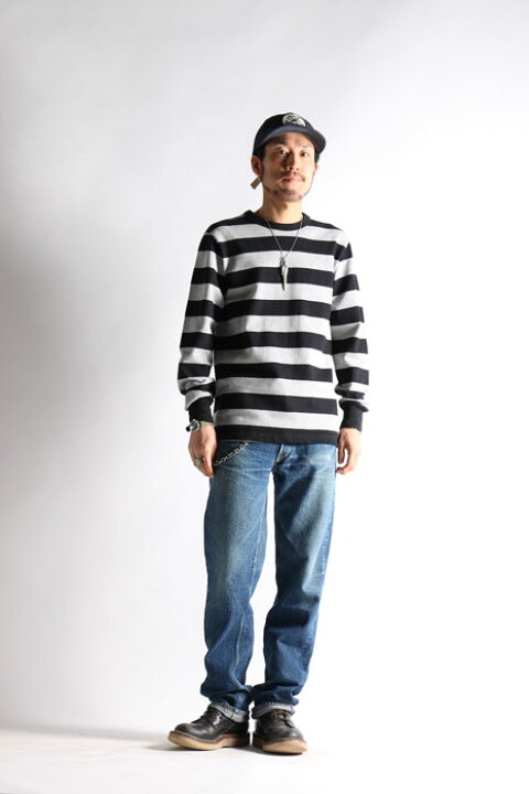 楽天市場】WESTRIDE ウエストライド【HEAVY BORDER LONG TEE】ヘヴィー 