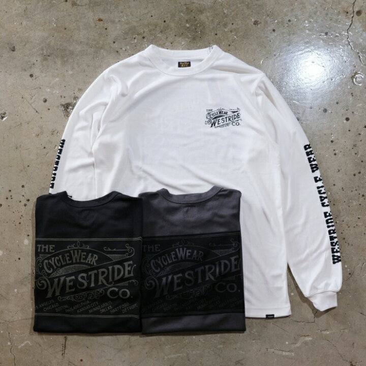楽天市場】WESTRIDE ウエストライド【POWER DRY LONG TEE-1】≪WRCO 