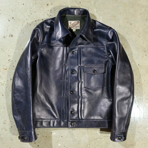Y'2 LEATHER ���C�c�[���U�[�yIB-160�z�yINDIGO HORSE 1ST TYPE LEATHER JACKET�z�z�[�X�n�C�h �n�v �C���f�B�S ���{��