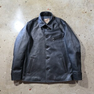 Y'2 LEATHER ���C�c�[���U�[�yFC-77�z�yFADED HORSE CAR COAT�z��BLACK(TEACORE)�� �z�[�X�n�C�h�J�[�R�[�g ���c MADE IN JAPAN