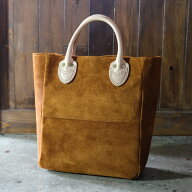 Y'2 LEATHER ワイツーレザー【BG-22】【STEER ROUGHOUT x KAKISHIBU HORSE TOTE BAG】ステアラフアウト …