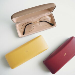 \P2倍+クーポン/KAKSI ALUS カクシアルス メガネケース|眼鏡ケース コンパクト シンプル ツートーン クロス付き|MATOKA マトカ