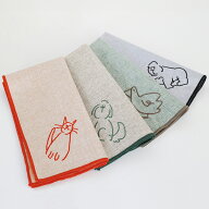 ＼P2倍＋クーポン／DOODLE ランチクロス｜LUNCH CLOTH ランチ シンプル パステルカラー 猫 犬 アヒル ゴ…