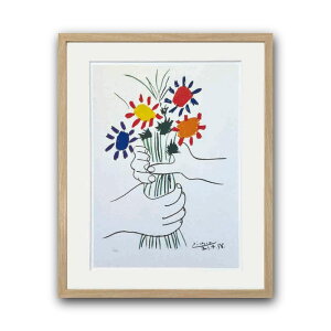 �yRaffinart�z�p�u���E�s�J�\�uLe Bouquet�v�m425mm × 525mm�n�bPablo Picasso �A�[�g�|�X�^�[ �t���[���Z�b�g �G�� �z�� �z�����y�󒍐��Y�i�z�y�����܂ł� ��7-10�c�Ɠ��z�y�uRaffinart�v�ȊO�̏��i�Ɠ�