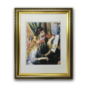 �yRaffinart�z�s�G�[�����I�[�M���X�g�E���m���[���u�s�A�m�Ɋ�閺�����v�m490mm × 595mm�n�bPierre-Auguste Renoir �A�[�g�|�X�^�[ �t���[���Z�b�g �G�� �z�� �z�����y�󒍐��Y�i�z�y�����܂ł� ��7-