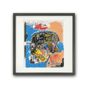 �yRaffinart�z �A�[�g�t���[�� �W�������~�V�F���E�o�X�L�A�uUntitled (Skull) 1981�v�m425mm × 425mm�n�bJean-Michel Basquiat �A�[�g�|�X�^�[ �t���[���Z�b�g �G�� �z�� �z�����y�󒍐��Y�i�z�y�����܂ł� 