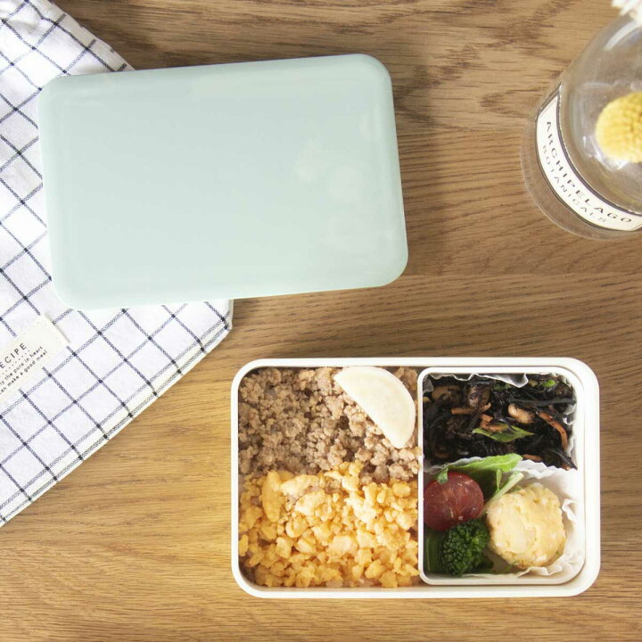 楽天市場 Laurier ローリエ ランチボックス 一段お弁当 600ml お弁当箱 シンプル 弁当箱 大人 お弁当 女性用 可愛い 四角 スクエア おしゃれ スモーキーカラー 日本製 食洗機対応 レンジ対応 スモークピンク グレー スモークグリーン かわいい レディース パステル Laikle