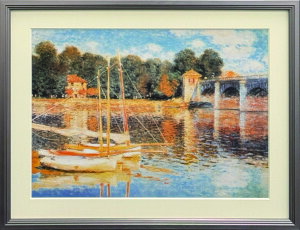 �yRaffinart�z�N���[�h�E���l �A�[�g�t���[�� B �m534mm × 419mm / 419mm × 534mm�n�bClaude Monet �A�[�g�|�X�^�[ �t���[���Z�b�g �G�� �z�� �z���� ����y�󒍐��Y�i�z�y�����܂ł� ��7-10�c�Ɠ��z�y�uRaf