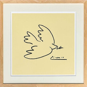 �yRaffinart�z �A�[�g�t���[�� �p�u���E�s�J�\�uThe Dove of Peace,1945�v�m425mm × 425mm�n�bPablo Picasso �A�[�g�|�X�^�[ �t���[���Z�b�g �G�� �z�� �z�����y�󒍐��Y�i�z�y�����܂ł� ��7-10�c�Ɠ��z�y�u