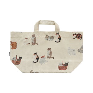 �_P2�{�{�N�[�|���^�����~���L Boat and Tote Cats�b�{�[�g���g�[�g �L �g�[�g�o�b�O �G�R�o�b�O ���������o�b�O �}�`���� ���킢�� ������� �֗� �}�[�P�b�g�o�b�O Cat