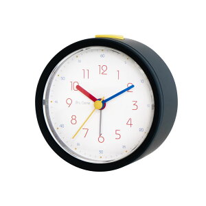 \P2倍+クーポン/Bauhaus Pro Light アラームクロック|置き時計 インテリア デザイン おしゃれ バウハウス フォント 子供部屋 知育時計 時計 目覚まし時計 アラーム スヌーズ ヘルベルト バイ