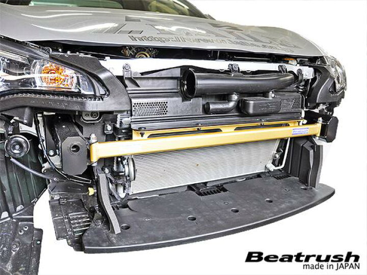 楽天市場】Beatrush フロントフレームトップバー スバル BRZ [ZC6・ZD8 