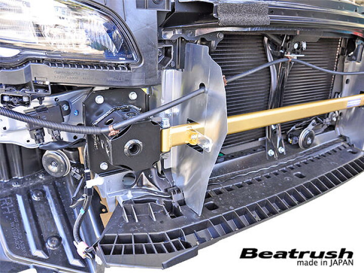 楽天市場】Beatrush フロントフレームトップバー スバル WRX Sti [VAB 