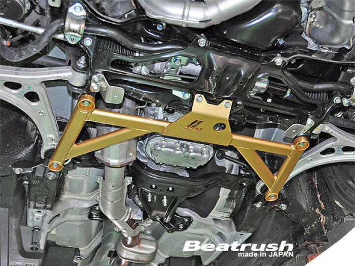 楽天市場】Beatrush フロントメンバーサポートバー スバル WRX Sti 