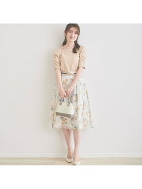 【SALE／40%OFF】オパールプリントスカート LAISSE PASSE レッセパッセ スカート ロング・マキシスカート オレンジ イエロー【RBA_E】【送料無料】[Rakuten Fashion]