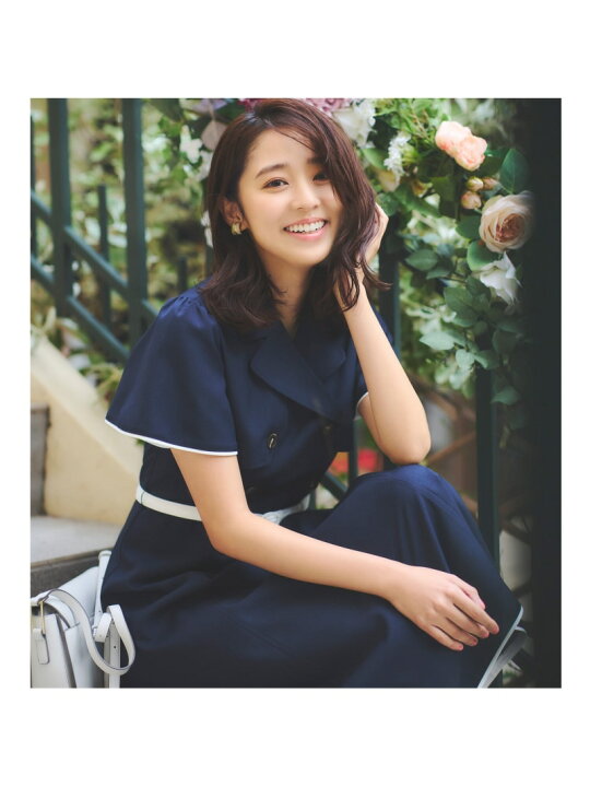 楽天市場】【SALE／50%OFF】バイカラートレンチワンピース LAISSE 