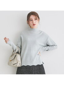 【SALE／57%OFF】ハイネックふわふわニットプルオーバー LAISSE PASSE レッセパッセ トップス ニット グリーン ホワイト ピンク ネイビー【RBA_E】【送料無料】[Rakuten Fashion]