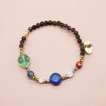 楽天市場】ブラックアクアマリン ブレスレットの通販