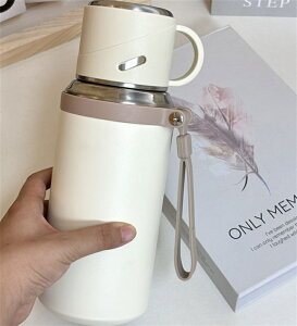 水筒 600ml 保温 保冷 真空断熱 魔法瓶 超軽量 ワンタッチボトル マグボトル 広口 洗いやすい 分解して洗える 傷つきにくい