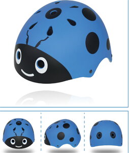 自転車 ヘルメット 子供 小学生 キッズ 幼児 てんとう虫 スケボー 軽量 高剛性 ロードバイク