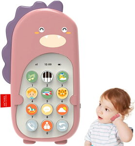 赤ちゃん おもちゃ 0歳1歳2歳3歳 知育玩具 人気 誕生日プレゼント 男の子 女の子 スマートフォン 携帯電話 恐竜 多機能 ライト 音楽 英語学習