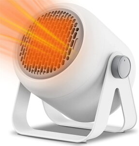 ファンヒーター 電気 セラミックヒーター 小型 3秒速暖 1000W 3段階切替 過熱保護 省エネ 足元ヒーター 暖房器具 脱衣所 トイレ 寝室 オフィス