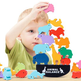 積み木 バランスゲーム おもちゃ 恐竜 動物 知育 脳トレパズル 知育玩具 6歳以上