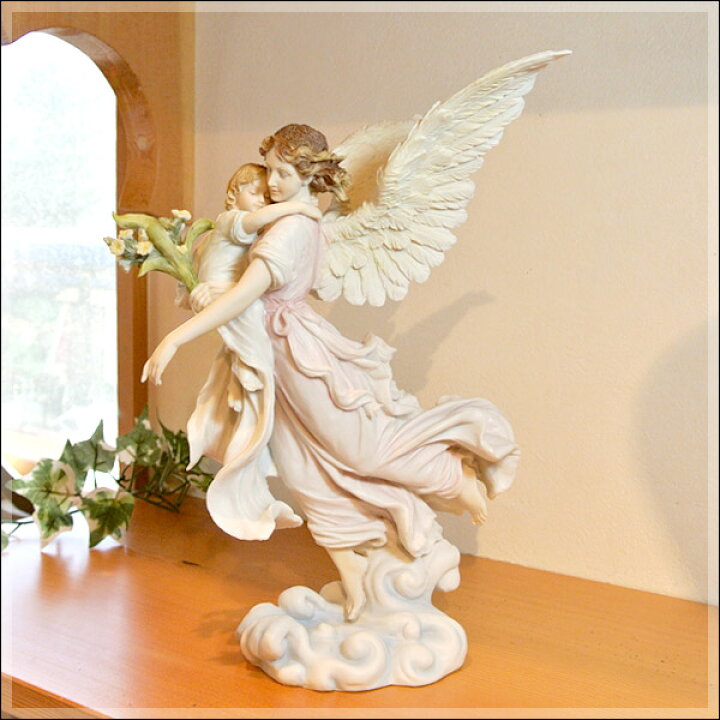 楽天市場】【送料無料】守護天使 エンジェル 像 天使 エンジェル angel 