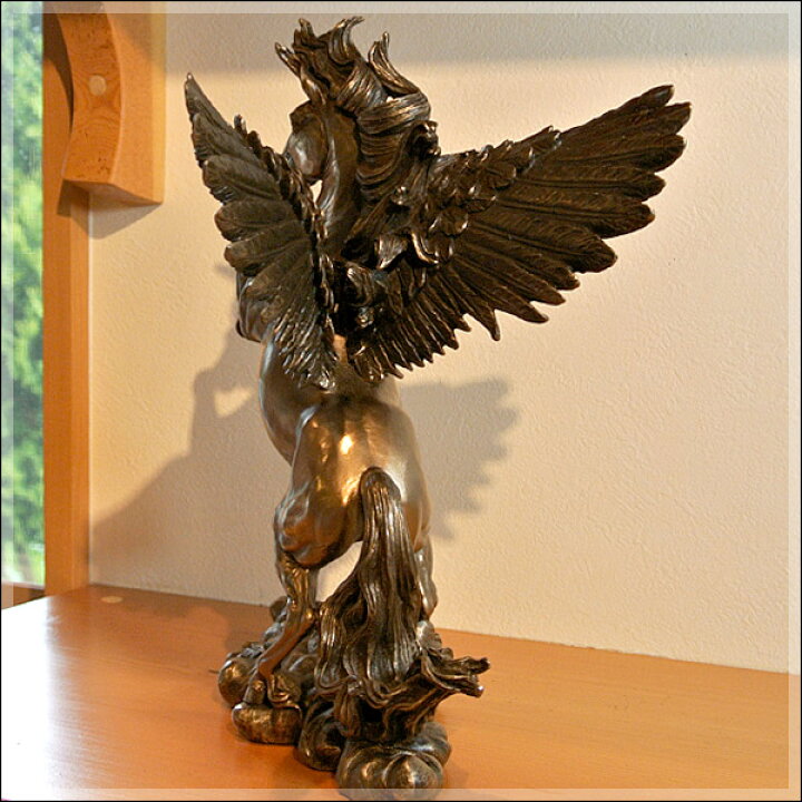 楽天市場】成功と自由 ペガサス像 ペガサス 天使 エンジェル angel 