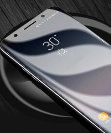 Galaxy Note9 フィルム Note 9 水凝縮フィルム 3D曲面加工 全面保護 docomo SC-01L au SCV40 水凝縮フィルム 強化ガラスフィルムより柔軟、強靭です。 高透過率 指紋防止 Samsung ギャラクシー ノート8 保護フィルム ケースに干渉せず 2色