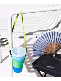 【SALE／20%OFF】シリコンドリンクカップホルダー LAKOLE ラコレ 食器・調理器具・キッチン用品 グラス・マグカップ・タンブラー グレー ブラック オレンジ【RBA_E】[Rakuten Fashion]
