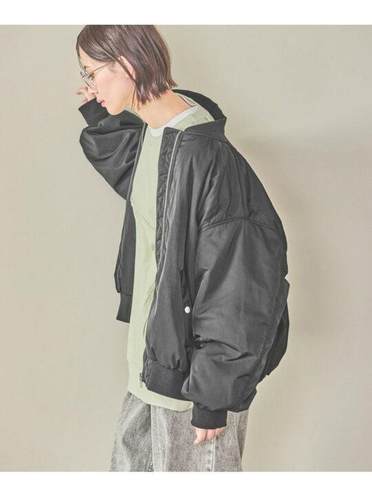 楽天市場】【SALE／28%OFF】ボリュームスリーブMA-1 LAKOLE ラコレ 