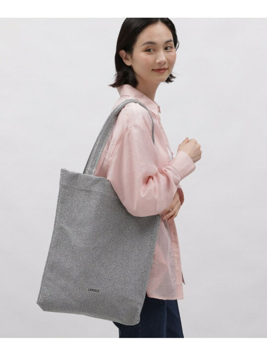 楽天市場】【SALE／23%OFF】ラメニットトートバッグ LAKOLE ラコレ 