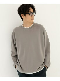 【SALE／20%OFF】ダンボールレイヤードロンT LAKOLE ラコレ トップス カットソー・Tシャツ グレー イエロー グリーン ネイビー【RBA_E】[Rakuten Fashion]