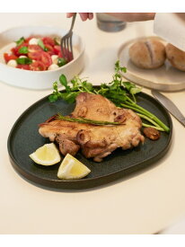 【美濃焼き】ゆるっとスタック大皿 LAKOLE ラコレ 食器・調理器具・キッチン用品 食器・皿 グレー ブラック ホワイト[Rakuten Fashion]