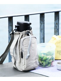 ポケット付きボトルケース LAKOLE ラコレ 食器・調理器具・キッチン用品 水筒・マグボトル グレー グリーン イエロー[Rakuten Fashion]