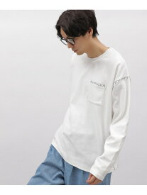 【SALE／25%OFF】サカリバステッチポケロンT LAKOLE ラコレ トップス カットソー・Tシャツ ホワイト ブラック グリーン ブルー【RBA_E】[Rakuten Fashion]