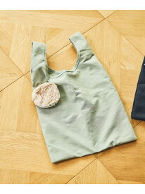 【SALE／30%OFF】キラキラポーチ付きエコバッグ LAKOLE ラコレ バッグ エコバッグ・サブバッグ パープル ベージュ ブラック【RBA_E】[Rakuten Fashion]
