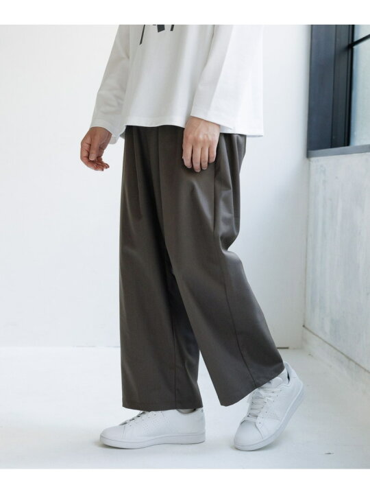 楽天市場】【SALE／25%OFF】TRワイドイージーパンツ LAKOLE ラコレ 