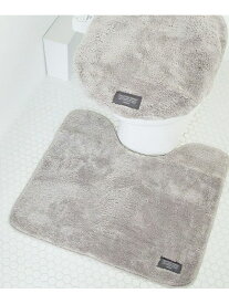 トイレマット LAKOLE ラコレ インテリア・生活雑貨 トイレ用品・バス用品 ホワイト グレー[Rakuten Fashion]