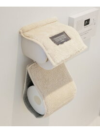 ペーパーホルダーカバー LAKOLE ラコレ インテリア・生活雑貨 トイレ用品・バス用品 グレー ホワイト[Rakuten Fashion]
