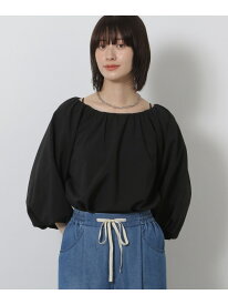 【SALE／63%OFF】クレープ袖バルーンブラウス LAKOLE ラコレ トップス シャツ・ブラウス イエロー ホワイト ブラウン ブラック【RBA_E】[Rakuten Fashion]