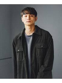 【SALE／11%OFF】【セットアップ可】コーデュロイCPOシャツ LAKOLE ラコレ トップス シャツ・ブラウス グリーン ブラウン グレー ブラック【RBA_E】【送料無料】[Rakuten Fashion]