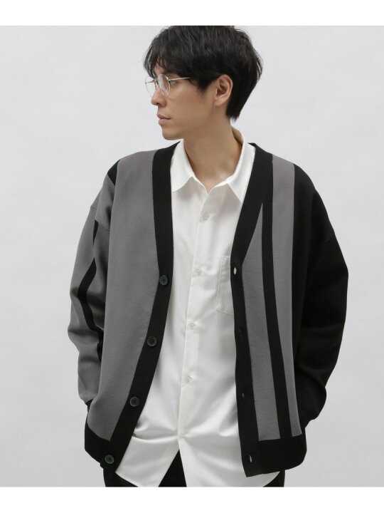 楽天市場】【SALE／55%OFF】PEアシメストライプカーデ LAKOLE ラコレ  