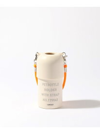 ＜保冷保温＞ロープハンドルペットボトルホルダー LAKOLE ラコレ 食器・調理器具・キッチン用品 水筒・マグボトル グレー ブラック[Rakuten Fashion]
