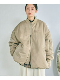 【SALE／22%OFF】中綿ボンバージャケット LAKOLE ラコレ ジャケット・アウター ブルゾン・ジャンパー ネイビー ベージュ カーキグリーン【RBA_E】【送料無料】[Rakuten Fashion]