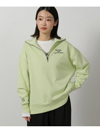 【SALE／36%OFF】レターロゴハーフZIPプルオーバー LAKOLE ラコレ トップス スウェット・トレーナー ネイビー グリーン ピンク【RBA_E】[Rakuten Fashion]