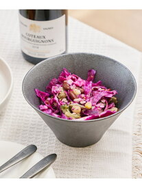 【美濃焼き】SLIMボウル(M) LAKOLE ラコレ 食器・調理器具・キッチン用品 食器・皿 ホワイト ブラック グレー[Rakuten Fashion]